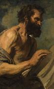 Anthony Van Dyck Study of a Bearded Man with Hands Raised, USA oil painting artist